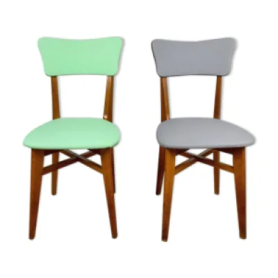 Duo de chaises hêtre