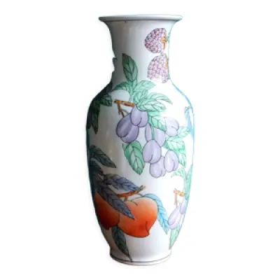 Vase Chinois peint à - main