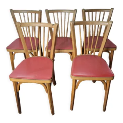 5 chaises de bistrot
