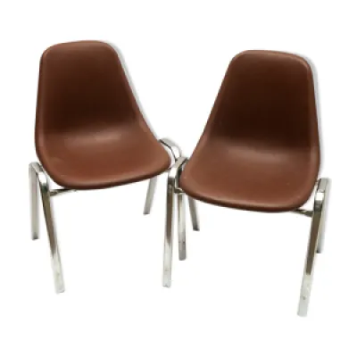 Deux chaises « ORLY - pollak