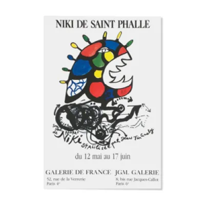 Affiche 1989 niki de - saint