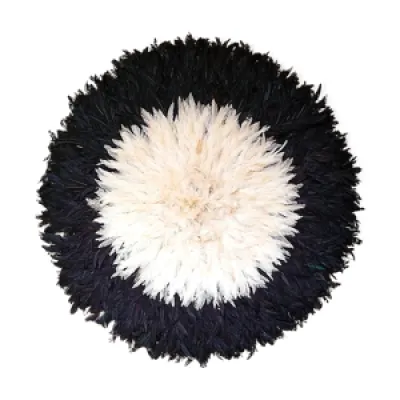 Juju hat blanc et noir - 80cm