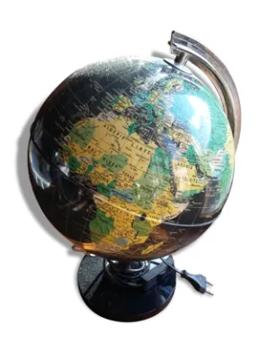 Globe terrestre lumineux - 1970