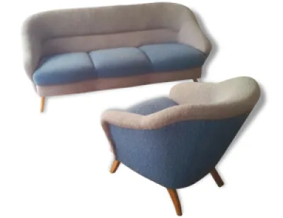 Canapé danois années - 50 fauteuil