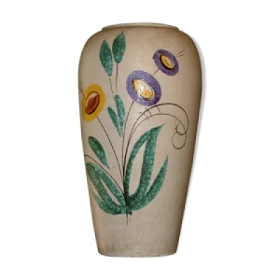 Vase en céramique avec - floraux