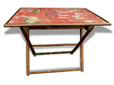 Ancienne table pliante - bois