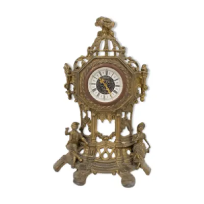 horloge décorative en - bronze