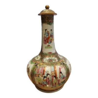 Vase à bouteille chinoise