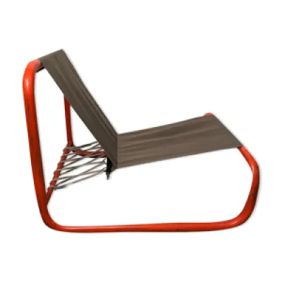 fauteuil métal tubulaire - 1970