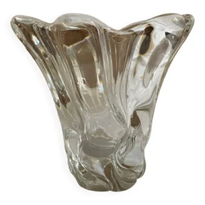 Vase tulipe en cristal - signe france