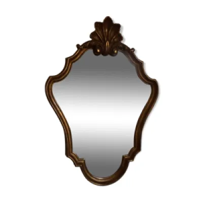 miroir décor coquille - 50x70cm