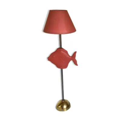 lampe poisson rouge Kostka