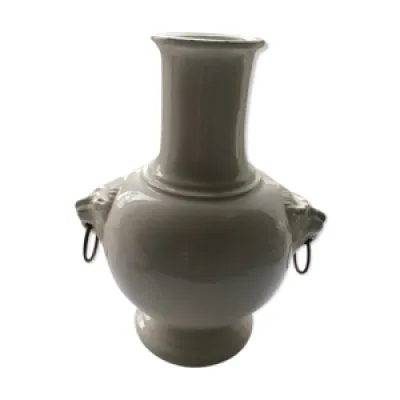 Grand vase céramique - blanc