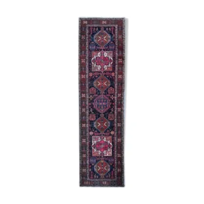 tapis ancien persan couloir - main