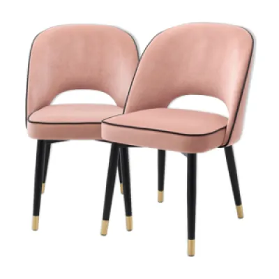 Paire de fauteuils Sienne - rose
