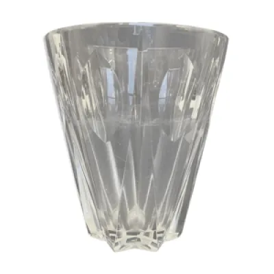 vase en cristal taillé - louis