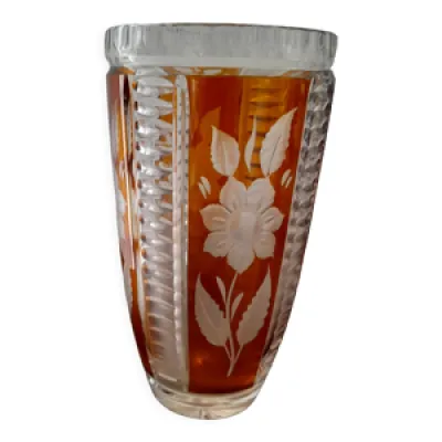 Vase en cristal julia - glassworks