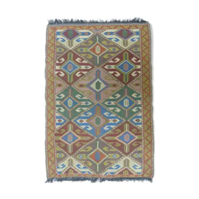 tapis kilim persan fait - turk
