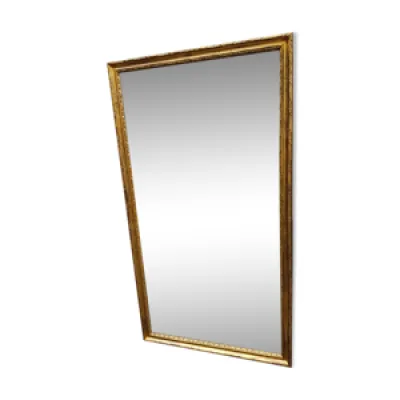 miroir doré  d'époque