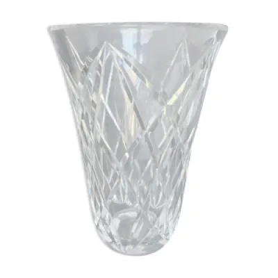 Vase en cristal de saint - louis