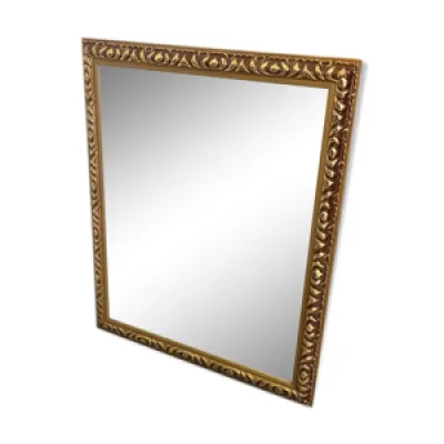 miroir ancien doré 57x47cm