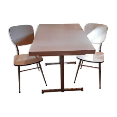 Table de cuisine et 2 - chaises