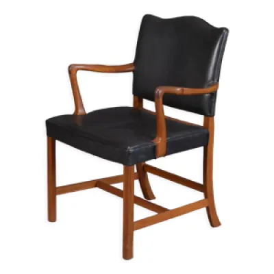 fauteuil avec armatures - palissandre