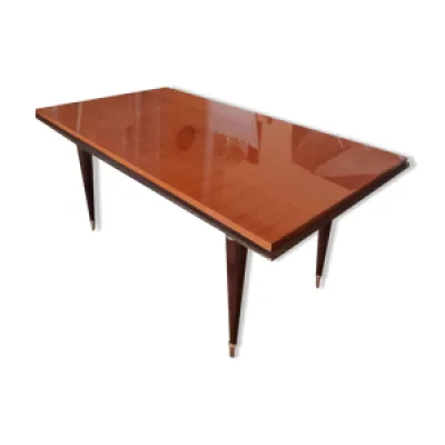 Table bois laqué années - 60