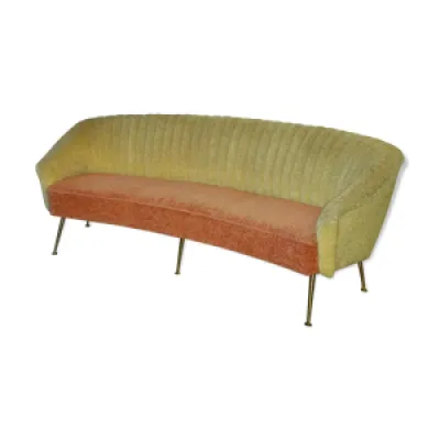 Canapé arc sofa Curved - jaune rouge