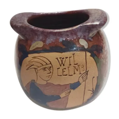 Vase céramique irisée - bayeux