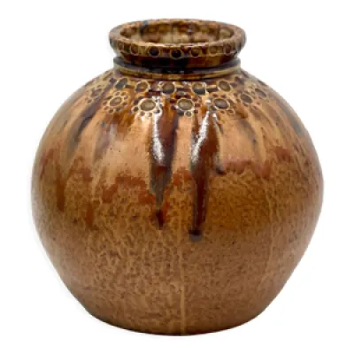 Vase Joseph Talbot  gres - borne