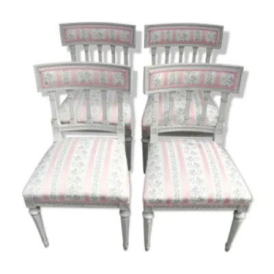 Série de 4 chaises style - louis xvi