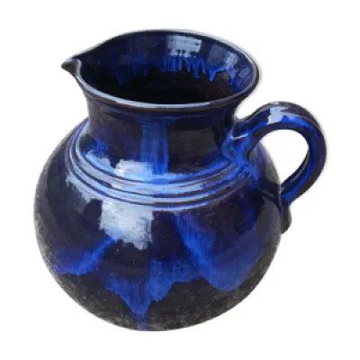 Pichet en céramique - bleu