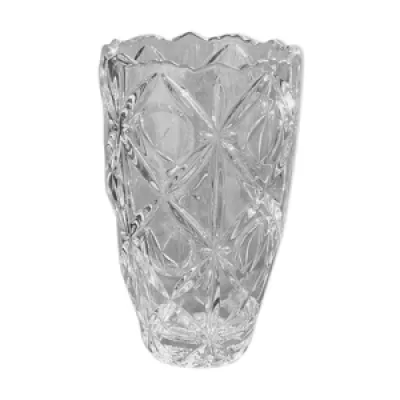 Vase tchèque en verre