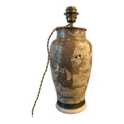 Lampe vase japonais du - 19eme