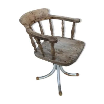 fauteuil bois ancien
