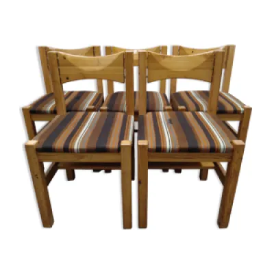 5 chaises hongisto conçues - 1963