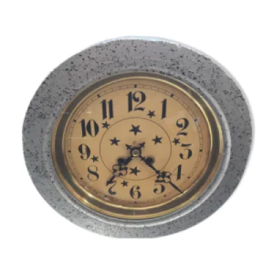 Ancienne horloge carillon - oeil boeuf