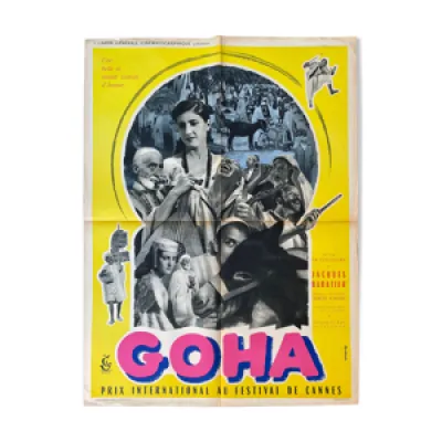 Affiche cinéma Goha - egypte