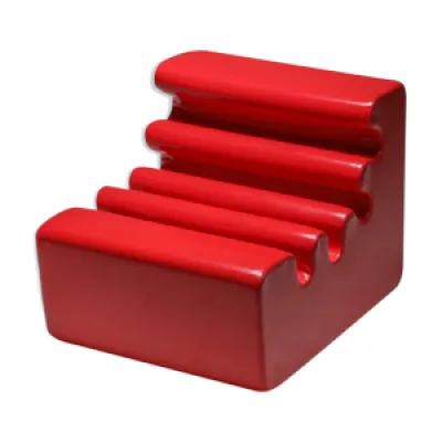 fauteuil Karelia rouge