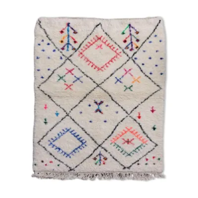tapis beni ouarain motifs - azilal