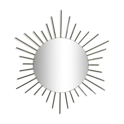 miroir soleil en métal - 60