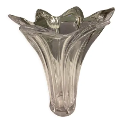 Vase en cristal Daum - tulipe