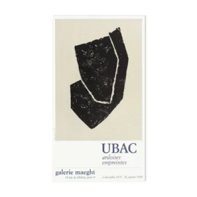 raoul UBAC, Maeght 1980