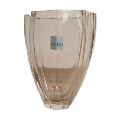 Vase moderne en cristal