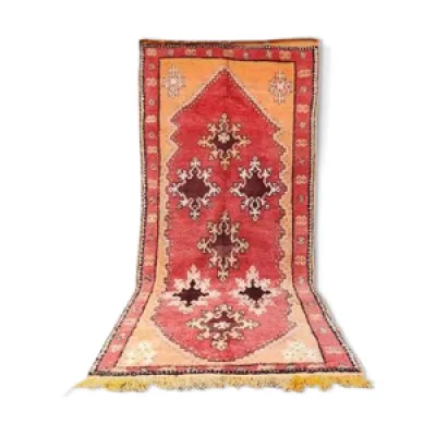 tapis marocain boujad - orange