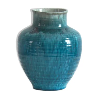 Vase en céramique bleu - accolay