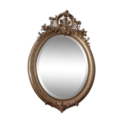 miroir ovale XIXème