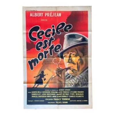 Affiche cinéma Cécile - 80x120cm