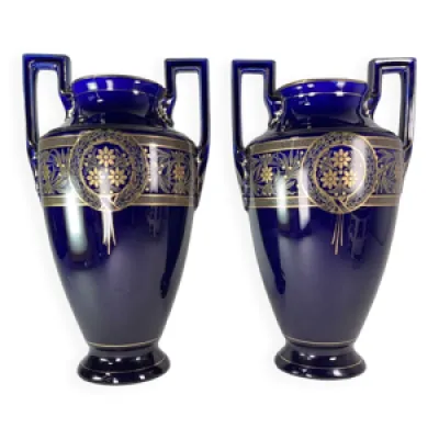 Vase amphore Boch Frères - 1890